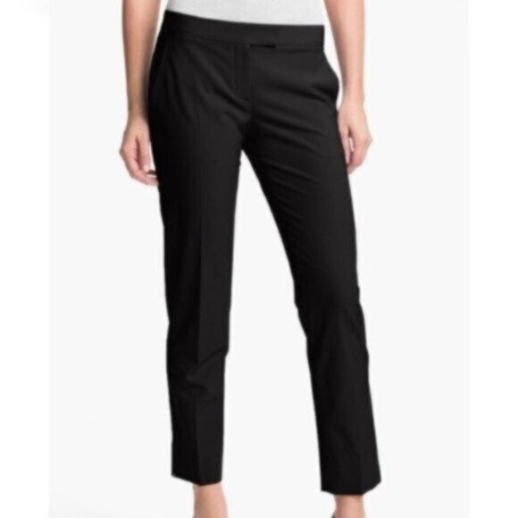 Theory Cotton Straight Pants - NEW - Picture 1 of 4